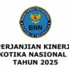 PERJANJIAN KINERJA BNN KOTA DUMAI TAHUN 2025